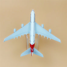 Load image into Gallery viewer, Qantas Airways Australia Airlines Airbus A380 Airplane 16cm Diecast Plane Model