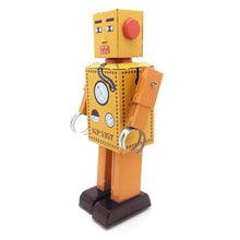 Load image into Gallery viewer, MS393 Mechanical Walking Robot Lilliput Retro Clockwork Wind Up Tin Toy Collectible