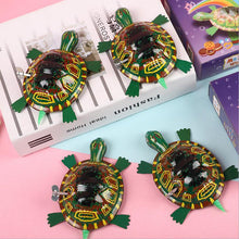 Load image into Gallery viewer, Classic Vintage Walking Turtle Tortoise Retro Clockwork Wind Up Tin Toy Collectible