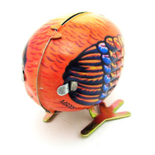 Load image into Gallery viewer, MS006 Classic Pecking Chicken Retro Clockwork Wind Up Tin Toy Collectible