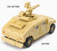 Load image into Gallery viewer, 4 pcs KFZ 305 Opel Blitz Truck & HMMWV M1046 Military Vehicle 4D Assembly Model Kit Toy