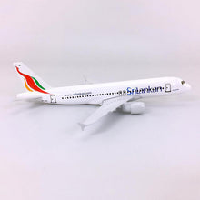Load image into Gallery viewer, SriLankan Airlines Airbus A320 Airplane 16cm Diecast Plane Model