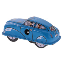 Load image into Gallery viewer, MS644 Mini Police Car Vehicle Retro Clockwork Wind Up Tin Toy Collectible
