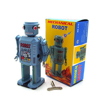 Load image into Gallery viewer, MS416 Vintage Space Mechanical Robot Retro Clockwork Wind Up Tin Toy Collectible