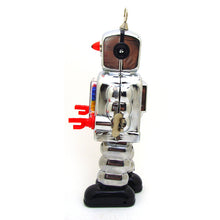 Load image into Gallery viewer, MS436 Mechanical High Wheel Robot Retro Clockwork Wind Up Tin Toy Collectible (Choose Color)