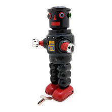 Load image into Gallery viewer, MS640 Vintage Mechanical Walking Roby Robot Retro Clockwork Wind Up Tin Toy Collectible (Choose Color)