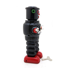 Load image into Gallery viewer, MS640 Vintage Mechanical Walking Roby Robot Retro Clockwork Wind Up Tin Toy Collectible (Choose Color)