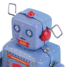 Load image into Gallery viewer, MS514 Musical Drummer Robot Clockwork Wind Up Tin Toy Collectible