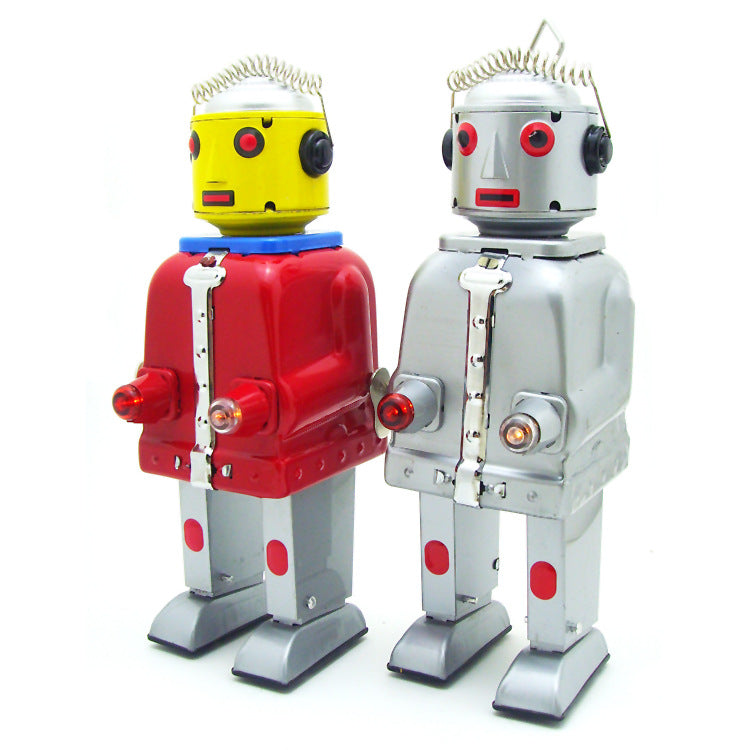Robot - Robot Marcheur Mécanique En Tôle - Robot Oeuf Bleu Ha Ha Toy Ms649 A32339 Robot - Robot Marcheur Mécanique En Tôle - Robot Oeuf Bleu Ha Ha Toy Ms649 A32339