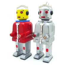 Load image into Gallery viewer, MS645 Mr. Robot The Mechanical Brain Retro Clockwork Wind Up Tin Toy Collectible (Choose Color)