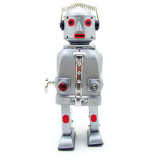 Load image into Gallery viewer, MS645 Mr. Robot The Mechanical Brain Retro Clockwork Wind Up Tin Toy Collectible (Choose Color)