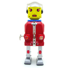 Load image into Gallery viewer, MS645 Mr. Robot The Mechanical Brain Retro Clockwork Wind Up Tin Toy Collectible (Choose Color)