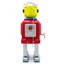 Load image into Gallery viewer, MS645 Mr. Robot The Mechanical Brain Retro Clockwork Wind Up Tin Toy Collectible (Choose Color)