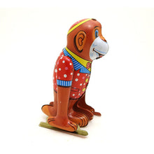 Load image into Gallery viewer, MS655 Vintage Tumbling Monkey Retro Clockwork Wind Up Tin Toy Collectible