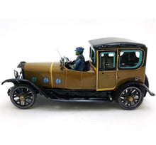 Load image into Gallery viewer, MS806 Vintage Green Old Fashioned Car Retro Clockwork Wind Up Tin Toy Collectible