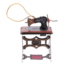 Load image into Gallery viewer, MF413 Classic Antique Style Sewing Machine Tin Toy Tree Ornament Home Decoration