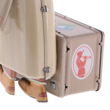 Load image into Gallery viewer, MS472 Vintage Traveller Suitcase Man Retro Clockwork Wind Up Tin Toy Collectible