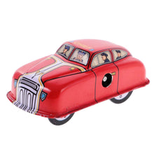Load image into Gallery viewer, MS644 Mini Fire Car Vehicle Retro Clockwork Wind Up Tin Toy Collectible
