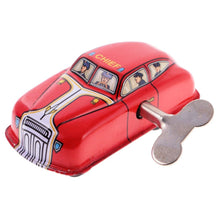 Load image into Gallery viewer, MS644 Mini Fire Car Vehicle Retro Clockwork Wind Up Tin Toy Collectible