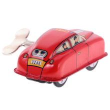 Load image into Gallery viewer, MS644 Mini Fire Car Vehicle Retro Clockwork Wind Up Tin Toy Collectible
