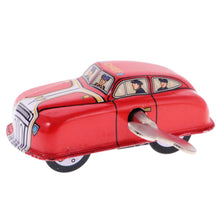Load image into Gallery viewer, MS644 Mini Fire Car Vehicle Retro Clockwork Wind Up Tin Toy Collectible