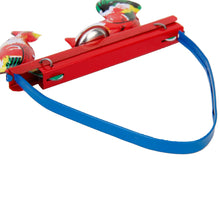 Load image into Gallery viewer, Vintage Rooster Peck Chicken Feeding Retro Clockwork Wind Up Tin Toy Collectible