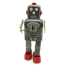 Load image into Gallery viewer, MS438 Mechanical Walking Spaceman Robot Retro Clockwork Wind Up Tin Toy Collectible