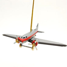 Load image into Gallery viewer, MF3310 Douglas DC-3 Airplane Christmas-Hanging Ornament Tin Toy Collectible