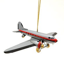 Load image into Gallery viewer, MF3310 Douglas DC-3 Airplane Christmas-Hanging Ornament Tin Toy Collectible