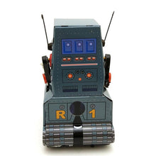 Load image into Gallery viewer, MS371 Vintage R1 Tank Robot Retro Clockwork Wind Up Tin Toy Collectible