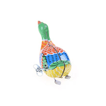 Load image into Gallery viewer, MS042 Swimming Duck Retro Clockwork Wind Up Tin Toy Collectible