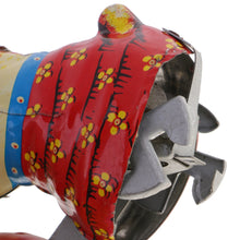 Load image into Gallery viewer, Vintage Circus Dog Rolling Ball Retro Clockwork Wind Up Tin Toy Collectible