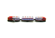Load image into Gallery viewer, MS069 Express Train 3 Car Retro Clockwork Wind Up Tin Toy Collectible