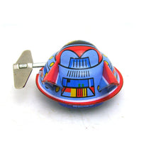 Load image into Gallery viewer, MS633 Space Surveyor X-12 Satellites UFO 3 pcs Retro Clockwork Wind Up Tin Toy Collectible
