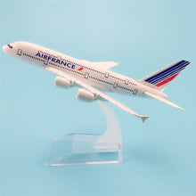Load image into Gallery viewer, Air France A380 Airbus Airplane 16cm Diecast Plane Model
