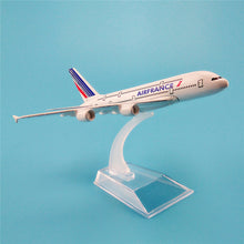 Load image into Gallery viewer, Air France A380 Airbus Airplane 16cm Diecast Plane Model