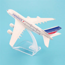 Load image into Gallery viewer, Air France A380 Airbus Airplane 16cm Diecast Plane Model