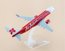 Load image into Gallery viewer, Air Asia Airlines Boeing 737 Airplane 16cm Diecast Plane Model