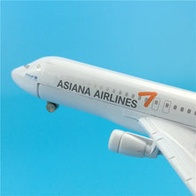 Load image into Gallery viewer, Asiana Airlines Airbus A320 Airplane 16cm Diecast Plane Model