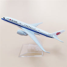 Load image into Gallery viewer, Air China Airlines Airbus A350 B-1085 Airplane 16cm Diecast Plane Model