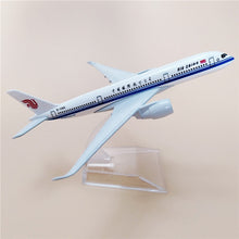 Load image into Gallery viewer, Air China Airlines Airbus A350 B-1085 Airplane 16cm Diecast Plane Model