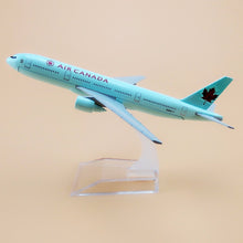 Load image into Gallery viewer, Air Canada Boeing 777 Airplane 16cm Diecast Plane Model