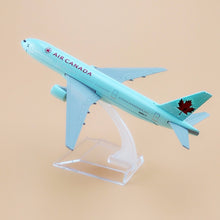Load image into Gallery viewer, Air Canada Boeing 777 Airplane 16cm Diecast Plane Model