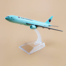 Load image into Gallery viewer, Air Canada Boeing 777 Airplane 16cm Diecast Plane Model