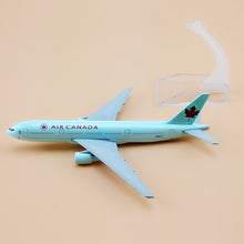 Load image into Gallery viewer, Air Canada Boeing 777 Airplane 16cm Diecast Plane Model