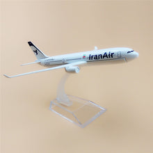 Load image into Gallery viewer, Iran Air Airlines Airbus A330 EP-IJA Airplane 16cm Diecast Plane Model