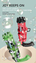 Load image into Gallery viewer, Gatling Electric Bubble Machine Gun Toy Summer Automatic Soap Water Maker For Kids Gift (Choose Color)