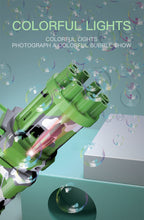 Load image into Gallery viewer, Gatling Electric Bubble Machine Gun Toy Summer Automatic Soap Water Maker For Kids Gift (Choose Color)