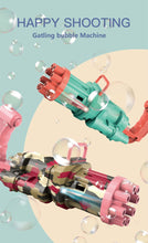 Load image into Gallery viewer, Gatling Electric Bubble Machine Gun Toy Summer Automatic Soap Water Maker For Kids Gift (Choose Color)
