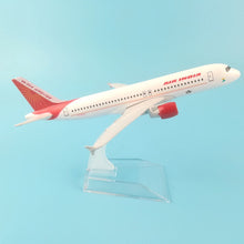 Load image into Gallery viewer, Air India Indian Airlines Airbus A320 VT-EOD Airplane 16cm Diecast Plane Model